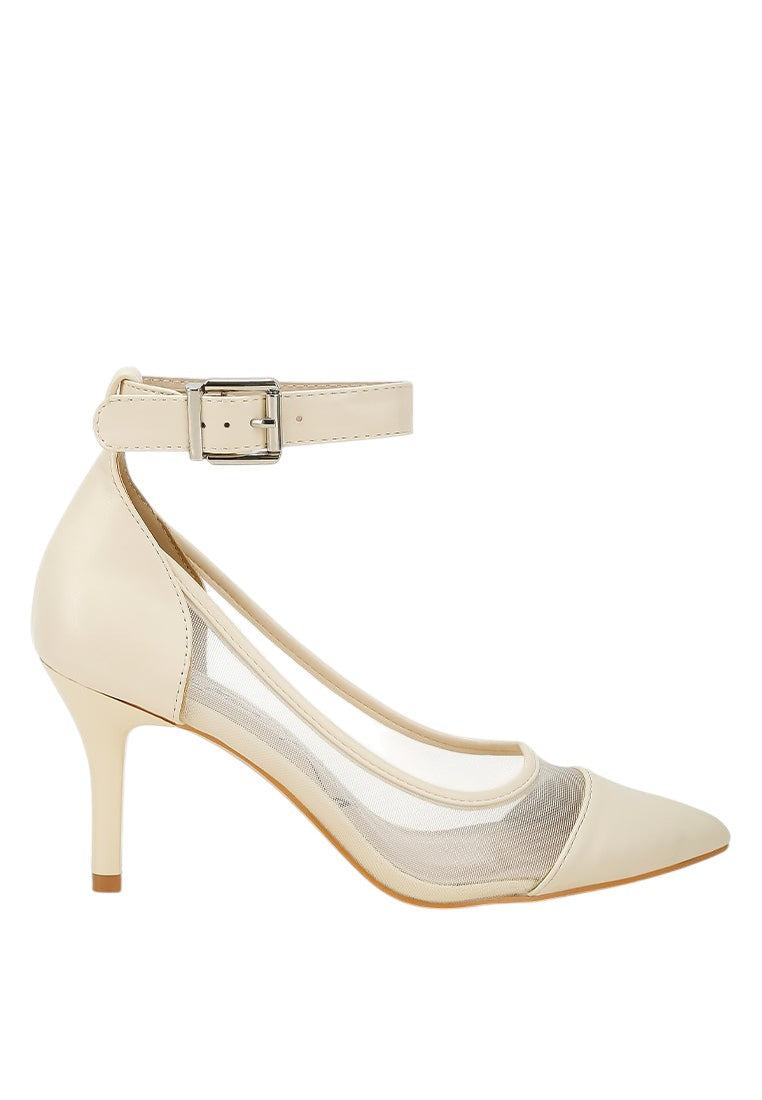Hearst Pointy Toe Ankle Strap Pumps