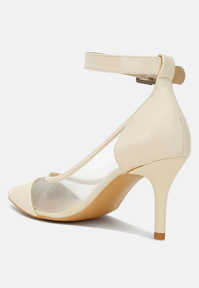 Hearst Pointy Toe Ankle Strap Pumps