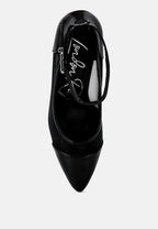 Hearst Pointy Toe Ankle Strap Pumps