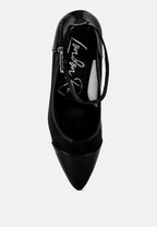 Hearst Pointy Toe Ankle Strap Pumps