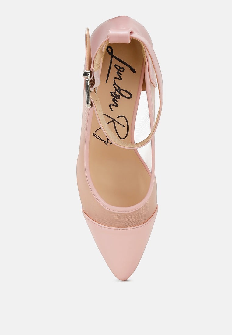 Hearst Pointy Toe Ankle Strap Pumps