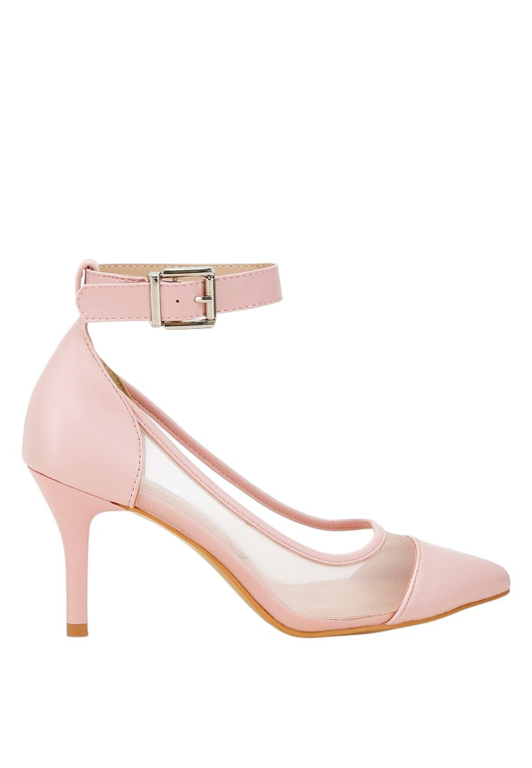 Hearst Pointy Toe Ankle Strap Pumps