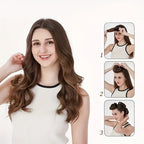 Heatless hair curler headband, soft fabric for effortless styling