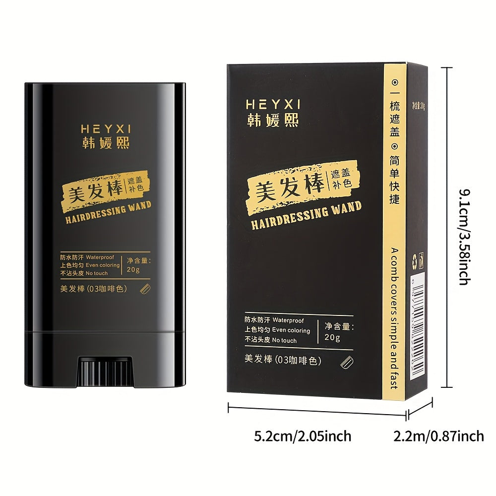 Hair colour dye hairdressing wand for quick and easy application