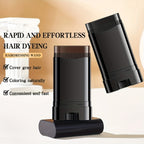 Hair colour dye wand for convenient and fast gray hair coverage