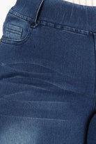 Women's Shorts Hi-Waist Distressed Bermuda Short Jeggings