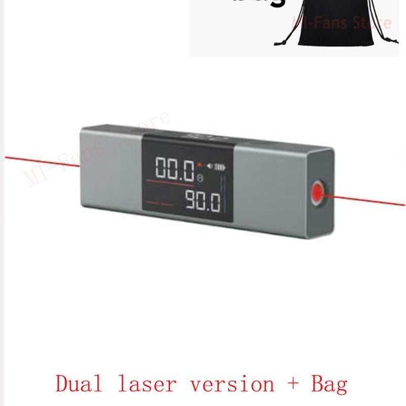  High Precision 2 In 1 Laser Level Ruler For Straight Measuring