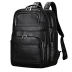 High Quality Men’s Leather Backpack for Travel 15.6" Laptop