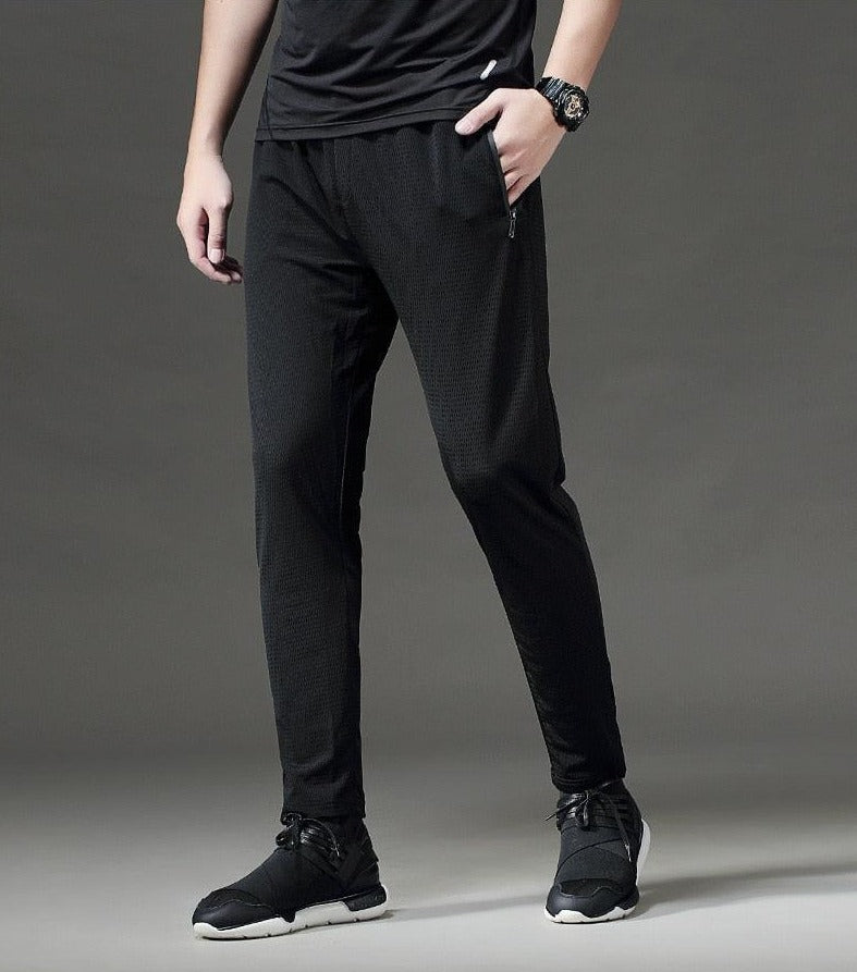 Men's Pants - Joggers High-Quality Mesh Breathable Sweatpants Running Gym Basketball