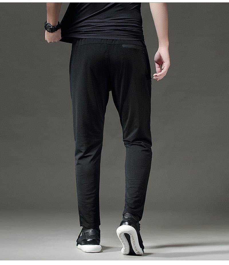 High-Quality Mesh Breathable Sweatpants Running Gym Basketball