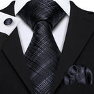 High quality teal tie with a stylish pattern, perfect for formal and business occasions