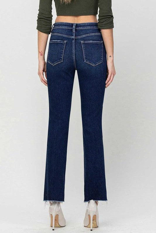 Women's Jeans High Rise Ankle Bootcut