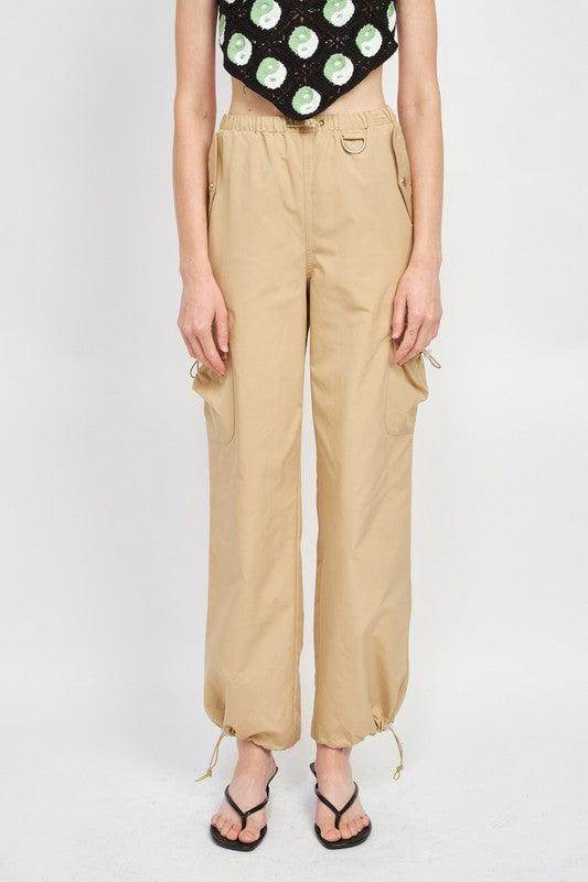 High Rise Cargo Pants - VacationGrabs