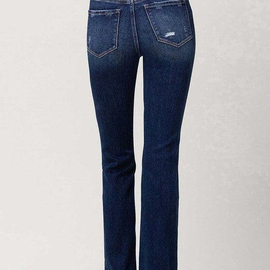 Women's Jeans High Rise Slim Bootcut Jeans