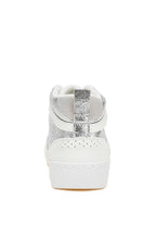 Rag Company high top star sneakers in silver, stylish and comfortable