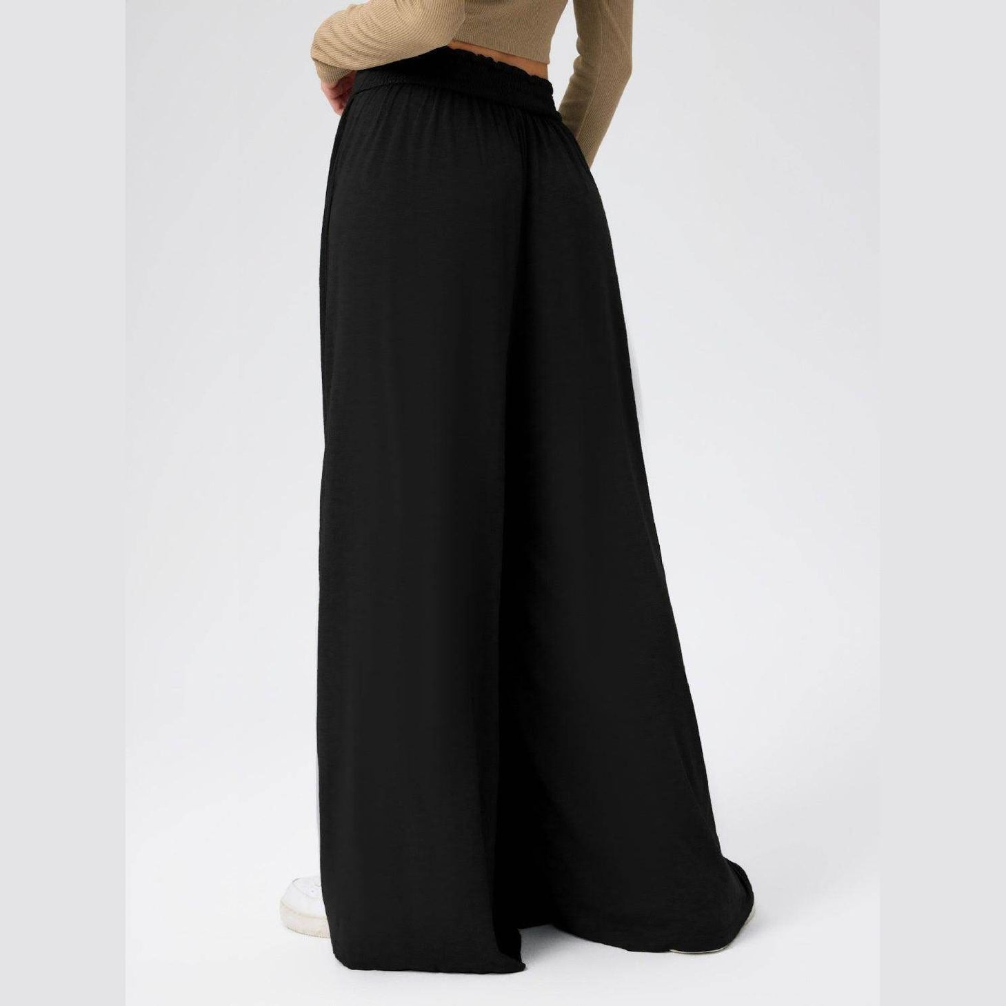 High Waist Wide Leg Pants - VacationGrabs