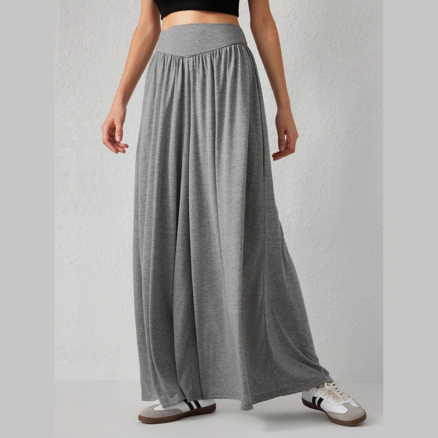 High Waist Wide Leg Pants - VacationGrabs