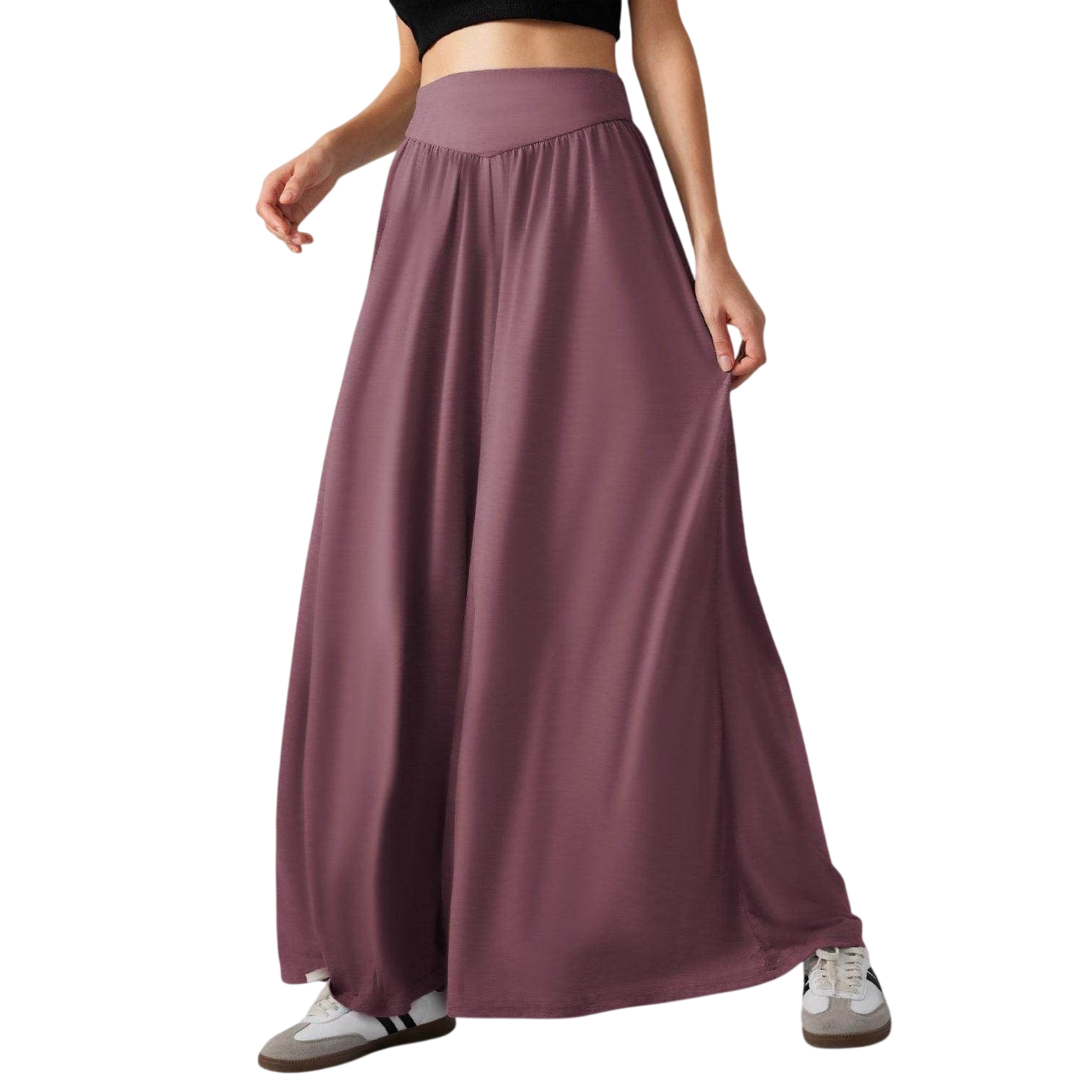 High Waist Wide Leg Pants