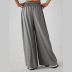 High Waist Wide Leg Pants - VacationGrabs