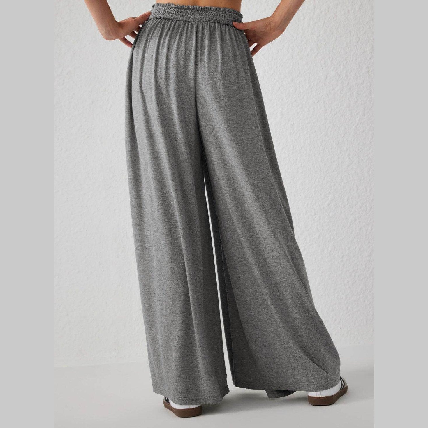 High Waist Wide Leg Pants - VacationGrabs