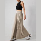 High Waist Wide Leg Pants - VacationGrabs