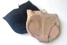 Forever-Foxy women's high waisted padded briefs shapewear in black and beige for smooth body contouring