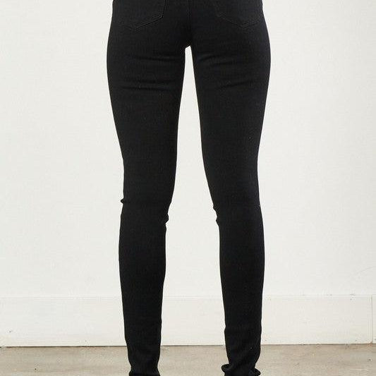 Women's Jeans High Waisted Skinny Jean in Black
