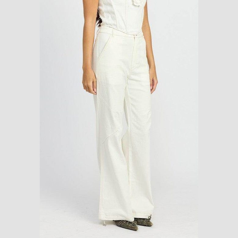 High Waisted Wide Leg Pants - VacationGrabs