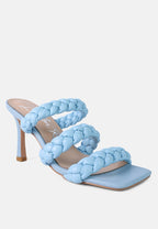 High Bae Braided Strap Casual Heels