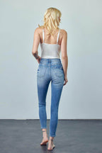 High Rise Ankle Skinny Jeans - VacationGrabs