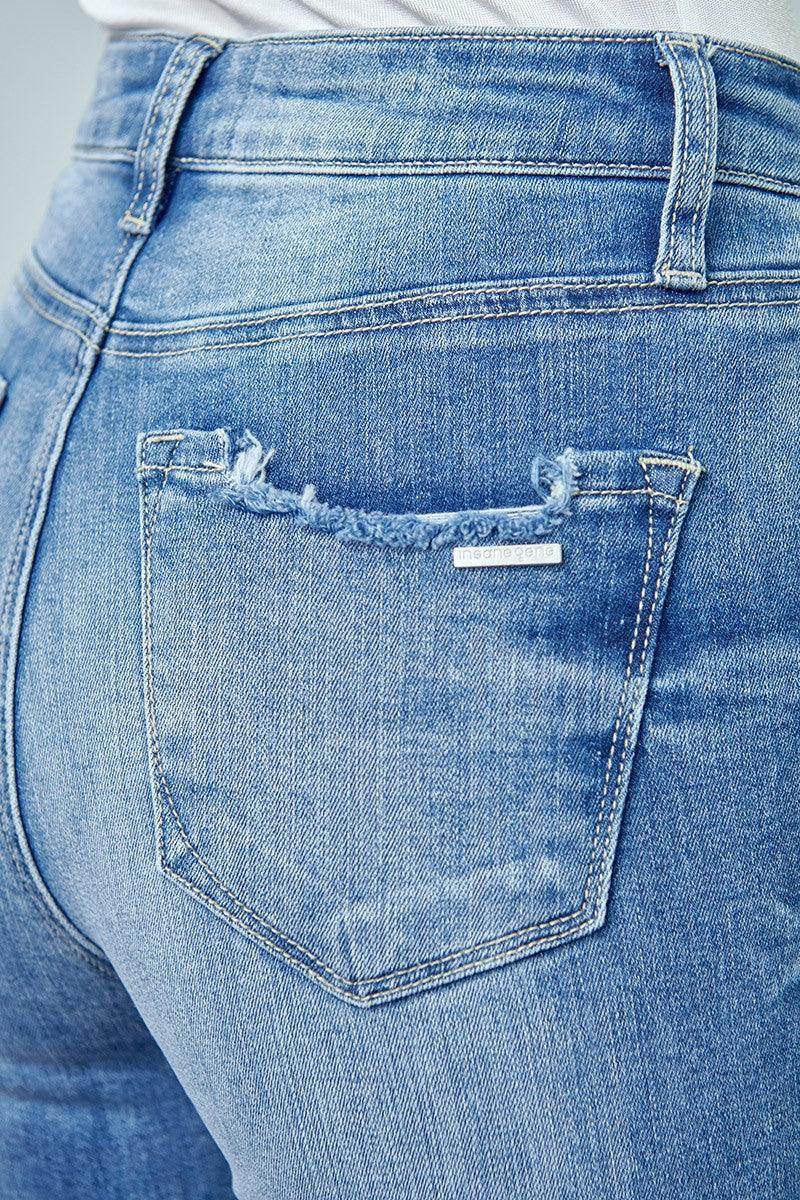 High Rise Ankle Skinny Jeans - VacationGrabs