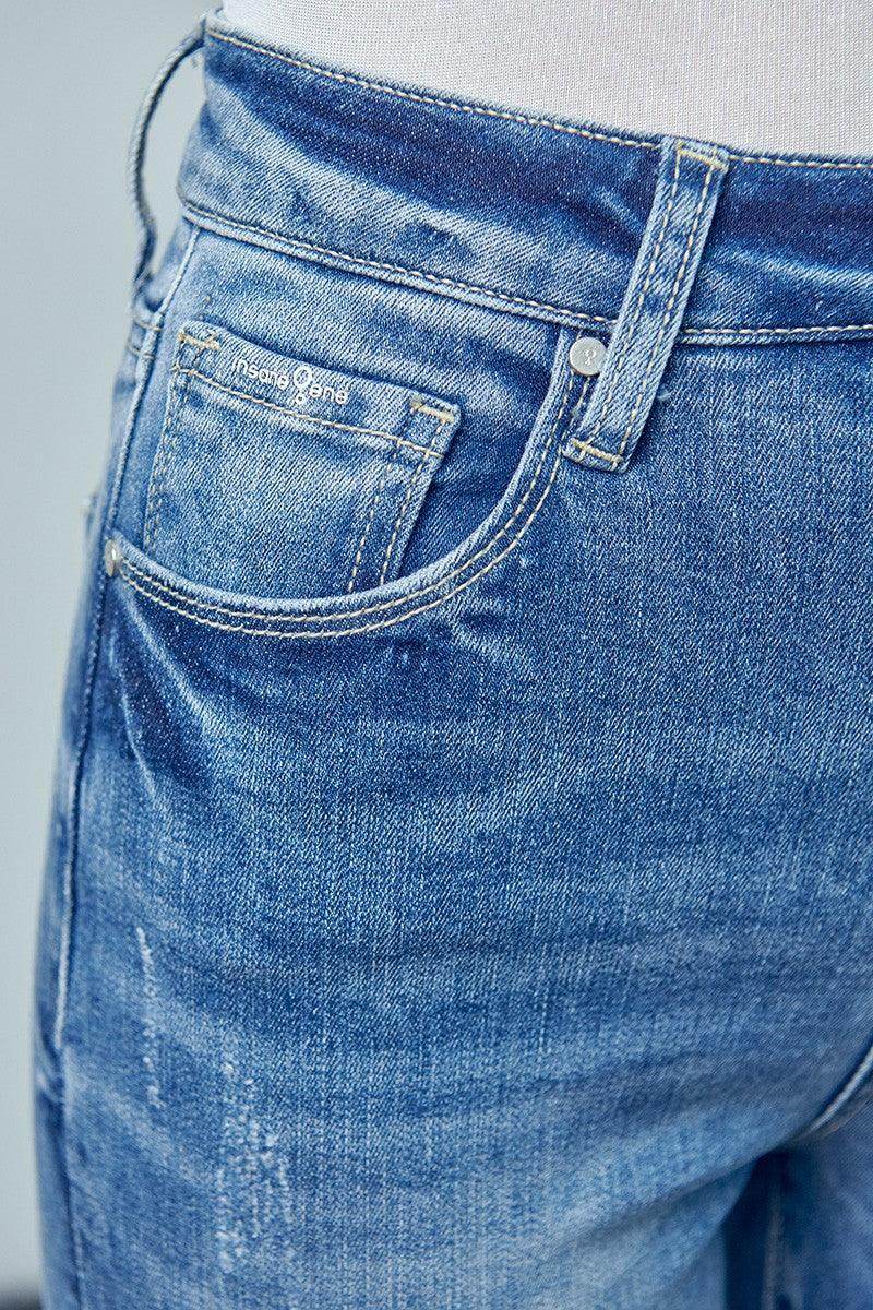 High Rise Ankle Skinny Jeans - VacationGrabs