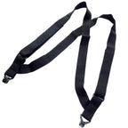 Black suspenders by Holdup Suspender Company for stylish support