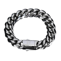 VacationGrabs Hip Hop Stainless Steel Bracelet for Men