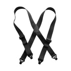 Black adjustable suspenders by Holdup Suspender Company for men