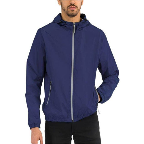 Hooded Lightweight Windbreaker Jackets Mens - VacationGrabs