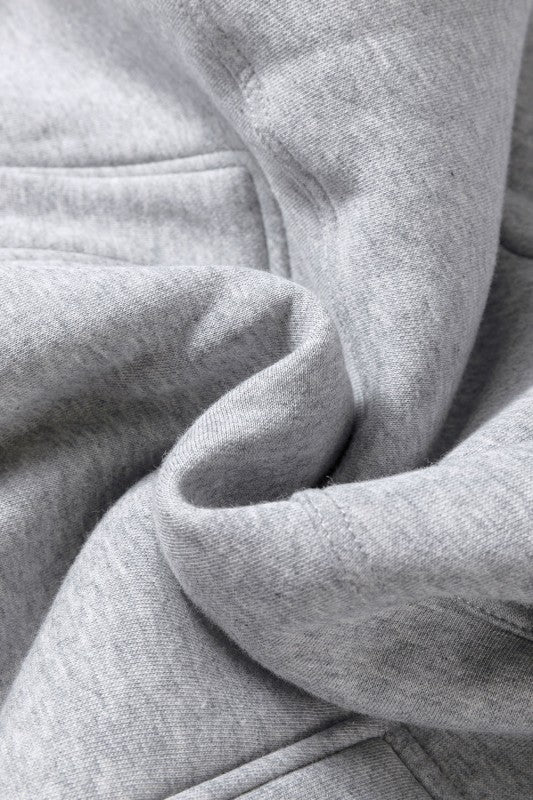 Women's grey fleece hoodie essential for activewear comfort