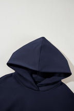 Women's navy hoodie essential for comfortable activewear performance
