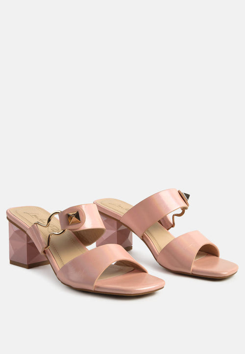 Hookup Fantasy Block Heel Sandals