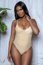 Women's nude hornet charlotte swimsuit for beach outings