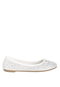 Ballerines ornées de clous et de strass Hosana