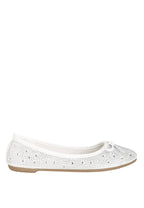 Ballerines ornées de clous et de strass Hosana