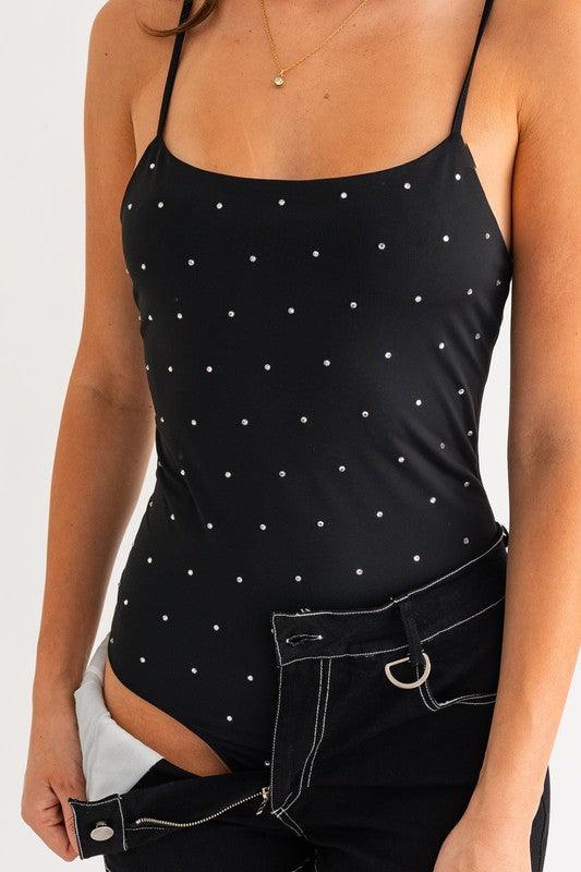 Women's Shirts - Bodysuits Hot Fix Sleeveless Bodysuit