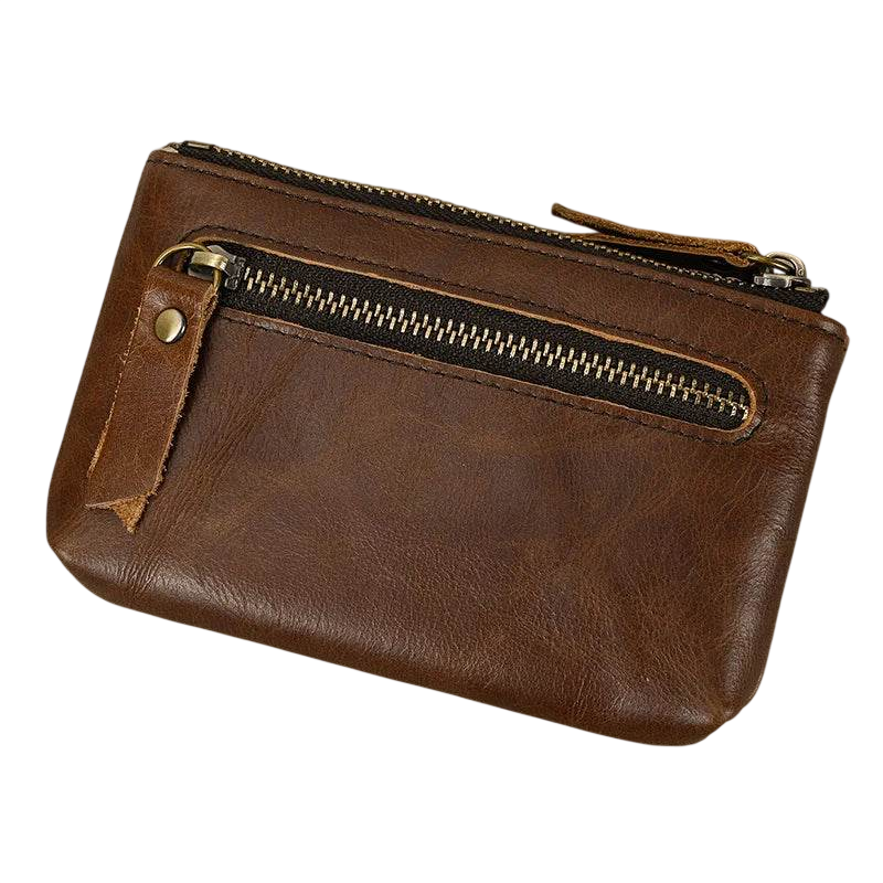 Hot Sale Genuine Leather Credit Card Short Wallet for Men