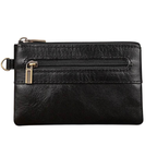 Hot Sale Genuine Leather Credit Card Short Wallet for Men