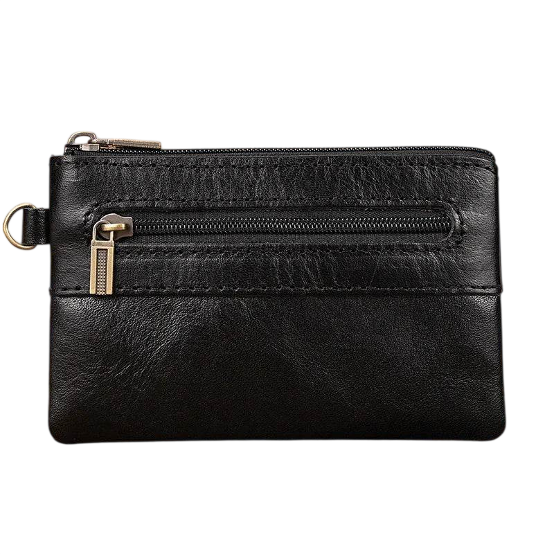 Hot Sale Genuine Leather Credit Card Short Wallet for Men