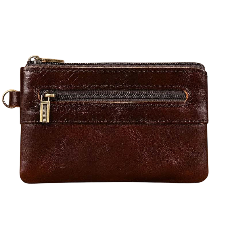 Hot Sale Genuine Leather Credit Card Short Wallet for Men