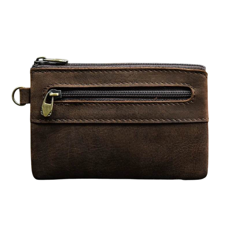 Hot Sale Genuine Leather Credit Card Short Wallet for Men