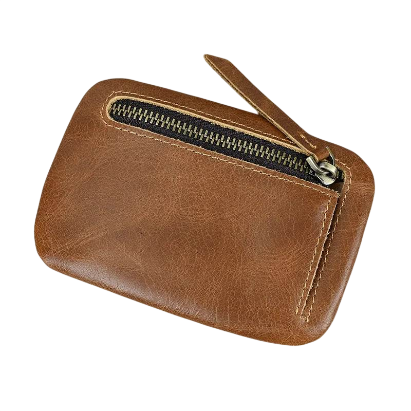 Hot Sale Genuine Leather Credit Card Short Wallet for Men