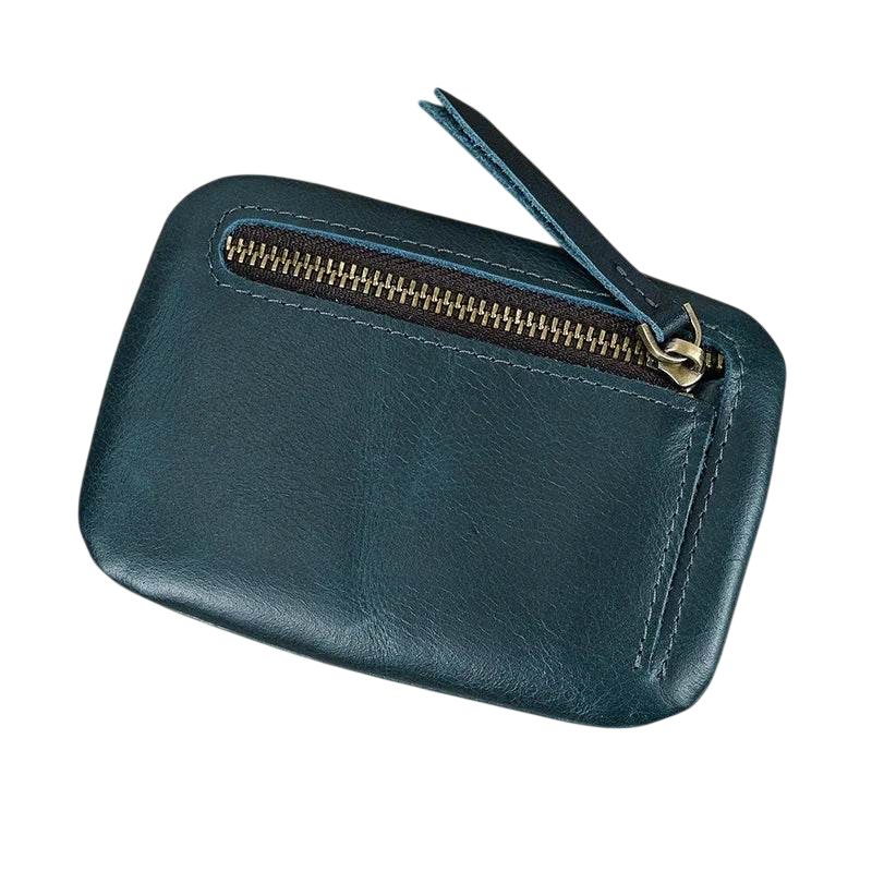 Hot Sale Genuine Leather Credit Card Short Wallet for Men